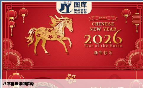 八字排盘详细解释