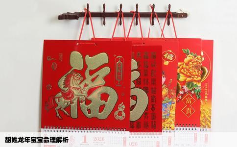 胡姓龙年宝宝命理解析