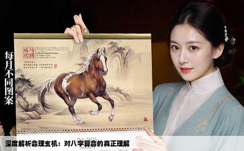 深度解析命理玄机：对八字算命的真正理解