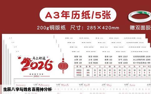 生辰八字与姓名喜用神分析