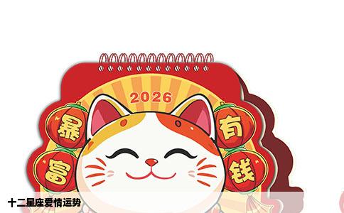 十二星座爱情运势