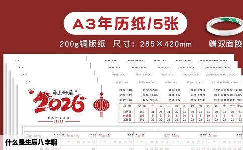 什么是生辰八字啊