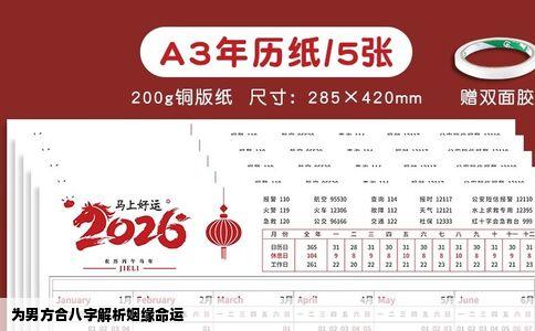 为男方合八字解析姻缘命运