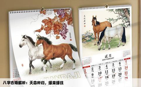 八字合婚解析：天命所归，缘来缘往