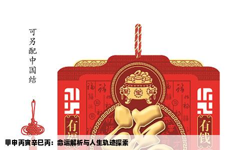 甲申丙寅辛巳丙：命运解析与人生轨迹探索