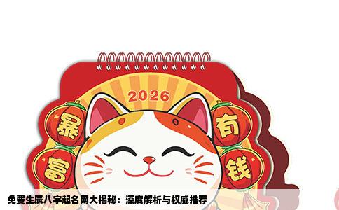 免费生辰八字起名网大揭秘：深度解析与权威推荐