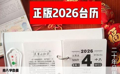 排八字命盘
