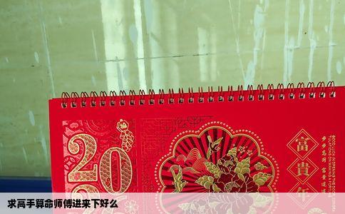 求高手算命师傅进来下好么