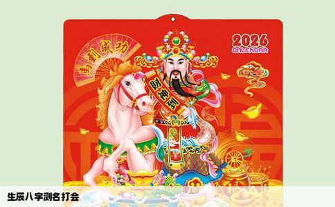 生辰八字测名打会