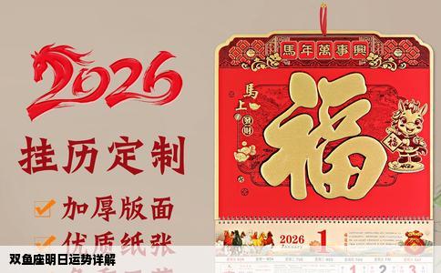 双鱼座明日运势详解