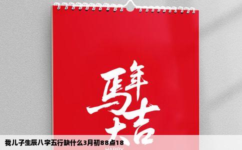 我儿子生辰八字五行缺什么3月初88点18